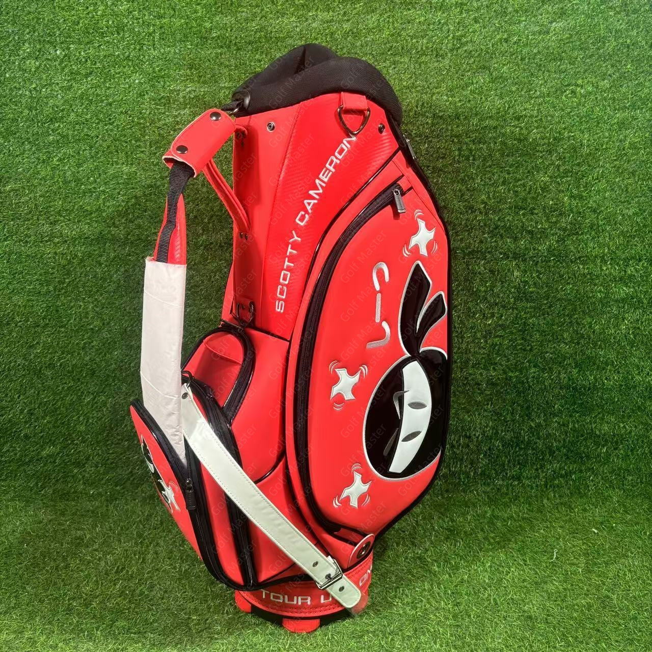 47-Scotty Cameron Bag Red Ninja logo bag for girls - Image 4