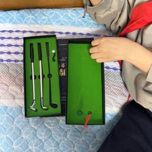 Golf Roundpoint Metal Pen Creative Set(Three Color)
