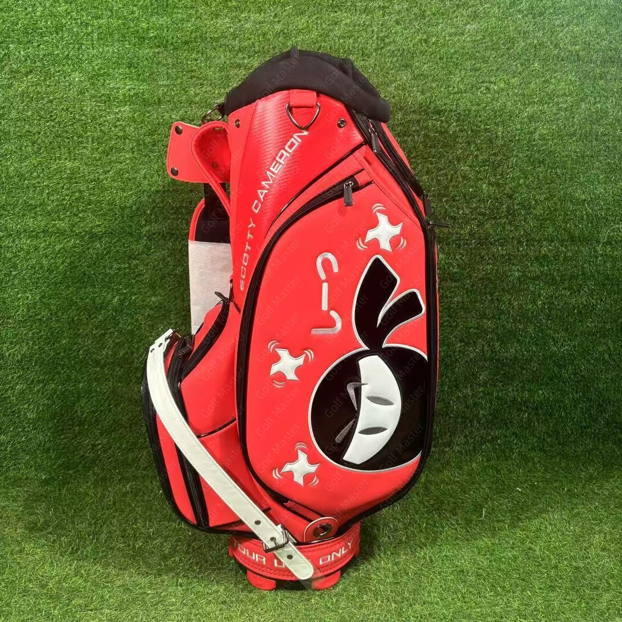 47-Scotty Cameron Bag Red Ninja logo bag for girls - Image 2