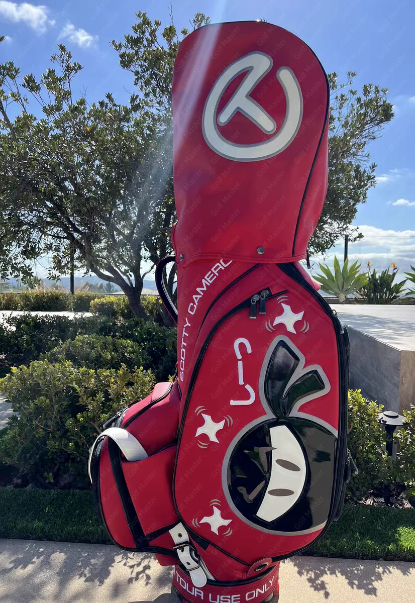 47-Scotty Cameron Bag Red Ninja logo bag for girls